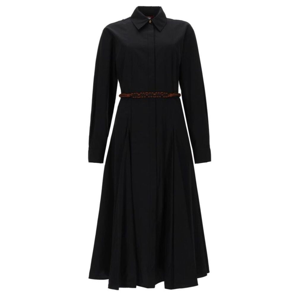 Max Mara Women Max Mara Women Abito Chemisier In Popeline